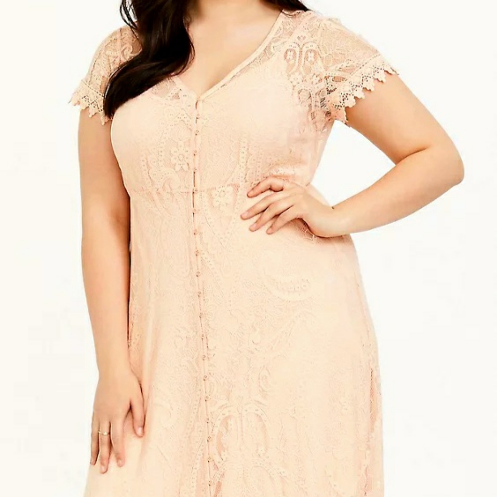Torrid Lace Maxi Dress - Picture 5 of 6